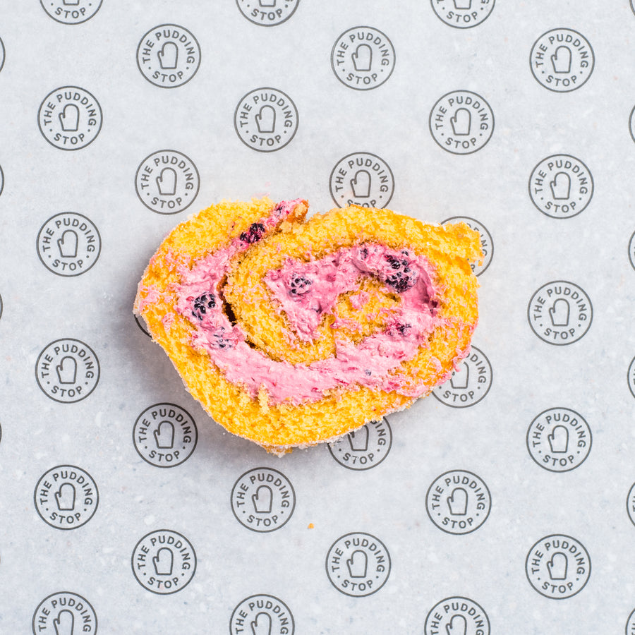 Summer Berry Swiss Roll